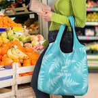 New Zealand Silver Fern Rugby Custom Grocery Bag Go Aotearoa Champions Turquoise Version - Aussie Hoodie