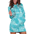 New Zealand Silver Fern Rugby Custom Hoodie Dress Go Aotearoa Champions Turquoise Version - Aussie Hoodie