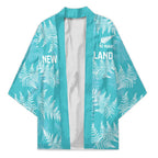 New Zealand Silver Fern Rugby Custom Kimono Go Aotearoa Champions Turquoise Version - Aussie Hoodie