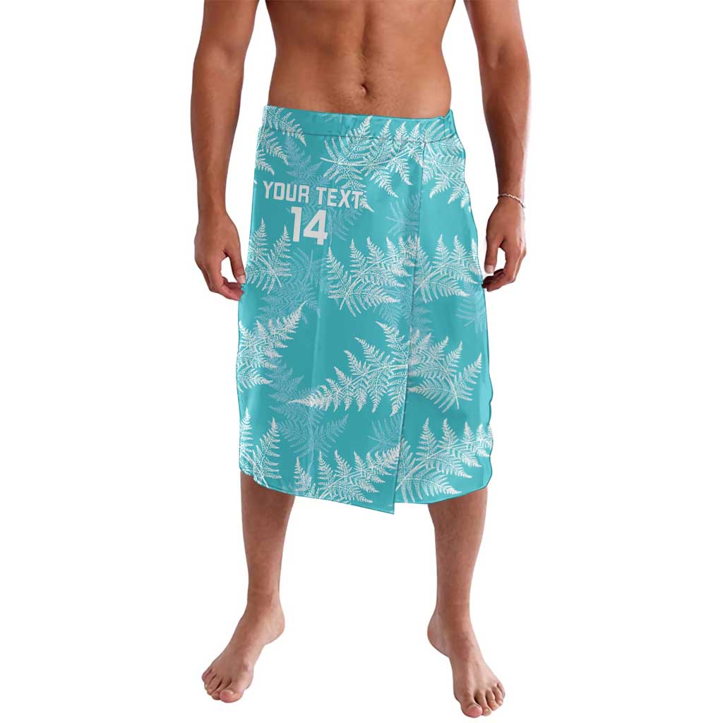 New Zealand Silver Fern Rugby Custom Lavalava Go Aotearoa Champions Turquoise Version - Aussie Hoodie