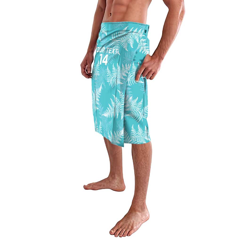 New Zealand Silver Fern Rugby Custom Lavalava Go Aotearoa Champions Turquoise Version - Aussie Hoodie