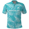 New Zealand Silver Fern Rugby Custom Polo Shirt Go Aotearoa Champions Turquoise Version - Aussie Hoodie