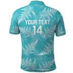 New Zealand Silver Fern Rugby Custom Polo Shirt Go Aotearoa Champions Turquoise Version - Aussie Hoodie