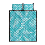 New Zealand Silver Fern Rugby Custom Quilt Bed Set Go Aotearoa Champions Turquoise Version - Aussie Hoodie