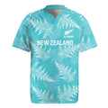 New Zealand Silver Fern Rugby Custom Rugby Jersey Go Aotearoa Champions Turquoise Version - Aussie Hoodie