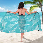 New Zealand Silver Fern Rugby Custom Sarong Go Aotearoa Champions Turquoise Version - Aussie Hoodie