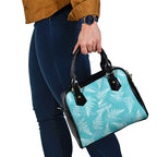 New Zealand Silver Fern Rugby Custom Shoulder Handbag Go Aotearoa Champions Turquoise Version - Aussie Hoodie