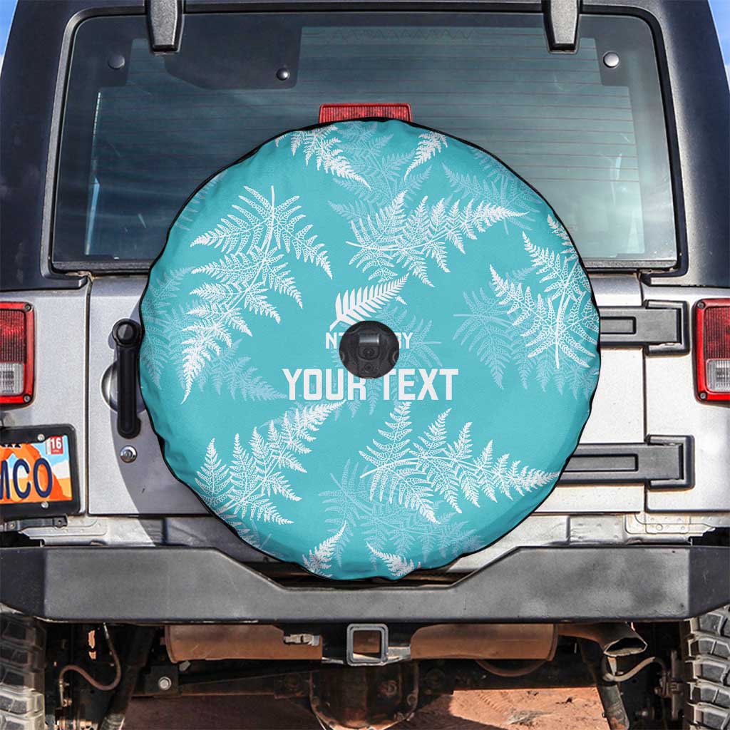 New Zealand Silver Fern Rugby Custom Spare Tire Cover Go Aotearoa Champions Turquoise Version - Aussie Hoodie