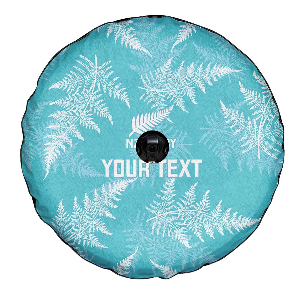 New Zealand Silver Fern Rugby Custom Spare Tire Cover Go Aotearoa Champions Turquoise Version - Aussie Hoodie