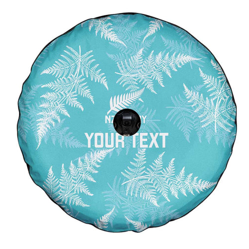 New Zealand Silver Fern Rugby Custom Spare Tire Cover Go Aotearoa Champions Turquoise Version - Aussie Hoodie