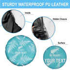 New Zealand Silver Fern Rugby Custom Spare Tire Cover Go Aotearoa Champions Turquoise Version - Aussie Hoodie