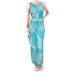 New Zealand Silver Fern Rugby Custom Tank Maxi Dress Go Aotearoa Champions Turquoise Version - Aussie Hoodie