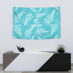 New Zealand Silver Fern Rugby Custom Tapestry Go Aotearoa Champions Turquoise Version - Aussie Hoodie