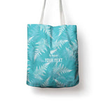 New Zealand Silver Fern Rugby Custom Tote Bag Go Aotearoa Champions Turquoise Version - Aussie Hoodie