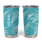New Zealand Silver Fern Rugby Custom Tumbler Cup Go Aotearoa Champions Turquoise Version - Aussie Hoodie