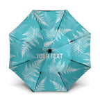 New Zealand Silver Fern Rugby Custom Umbrella Go Aotearoa Champions Turquoise Version - Aussie Hoodie