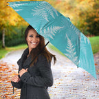 New Zealand Silver Fern Rugby Custom Umbrella Go Aotearoa Champions Turquoise Version - Aussie Hoodie
