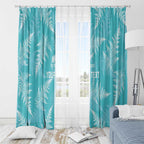 New Zealand Silver Fern Rugby Custom Window Curtain Go Aotearoa Champions Turquoise Version - Aussie Hoodie