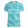 New Zealand Silver Fern Rugby Custom Women V-Neck T-Shirt Go Aotearoa Champions Turquoise Version - Aussie Hoodie