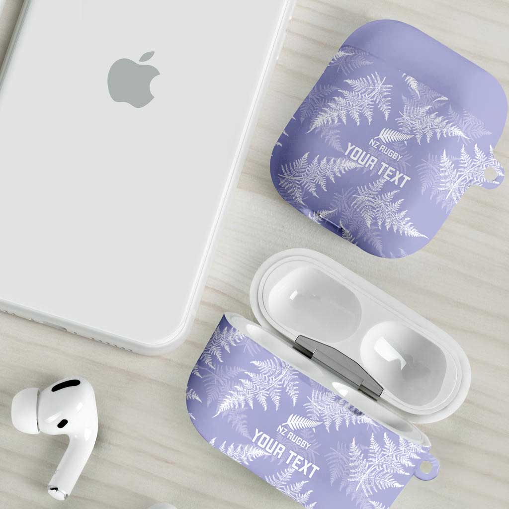 New Zealand Silver Fern Rugby Custom AirPods Case Go Aotearoa Champions Purple Version - Aussie Hoodie