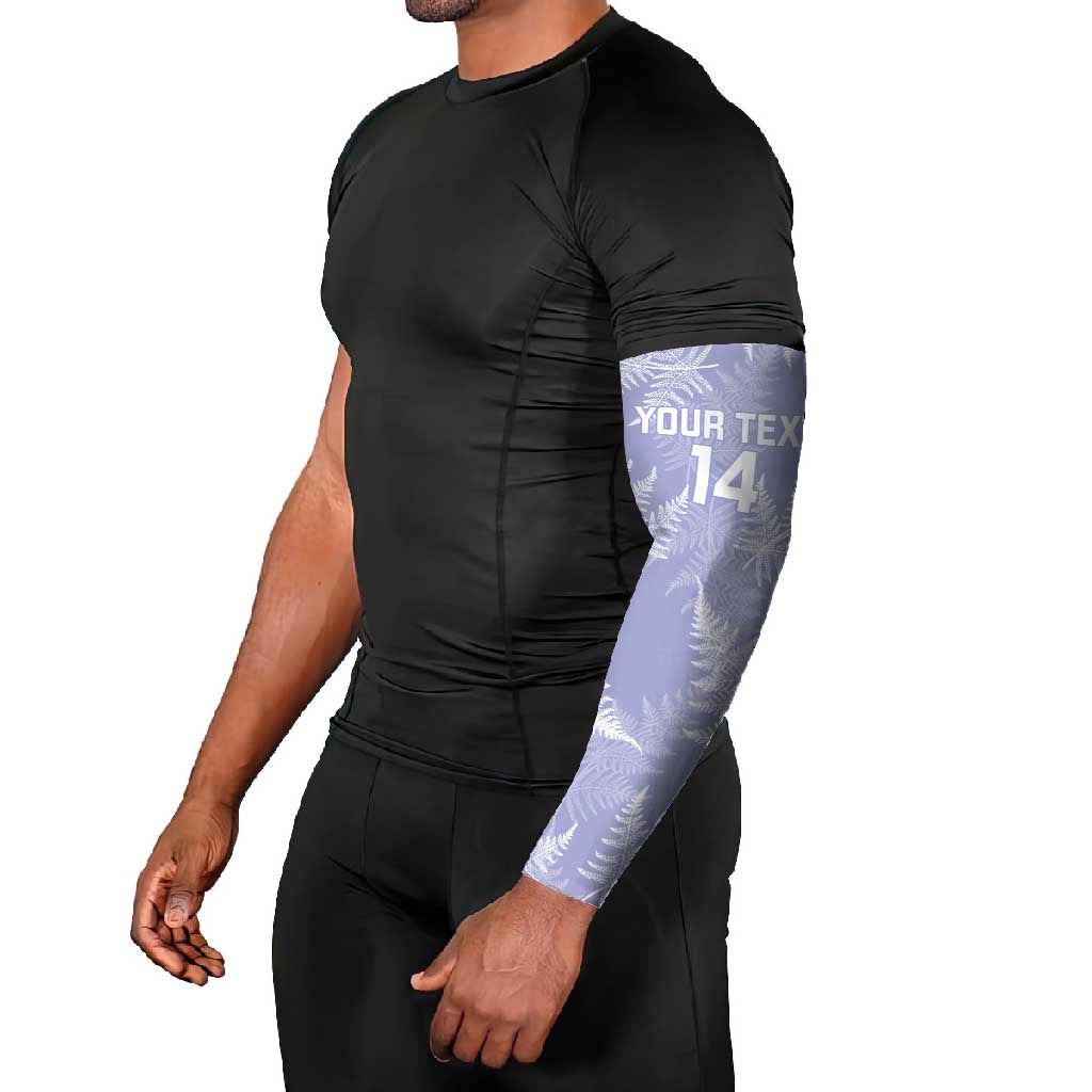 New Zealand Silver Fern Rugby Custom Arm Sleeves Go Aotearoa Champions Purple Version - Aussie Hoodie