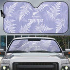 New Zealand Silver Fern Rugby Custom Auto Sun Shade Go Aotearoa Champions Purple Version - Aussie Hoodie