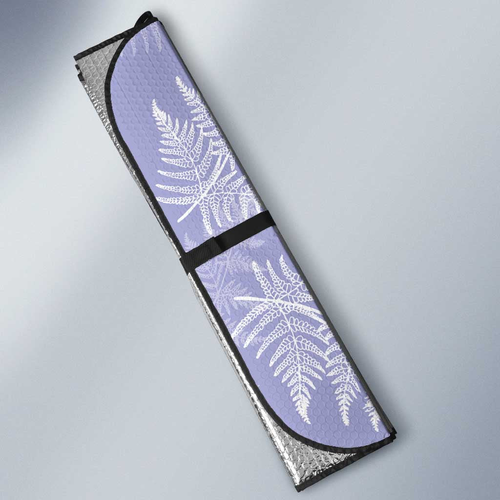 New Zealand Silver Fern Rugby Custom Auto Sun Shade Go Aotearoa Champions Purple Version - Aussie Hoodie