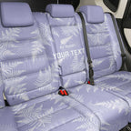New Zealand Silver Fern Rugby Custom Back Car Seat Cover Go Aotearoa Champions Purple Version - Aussie Hoodie