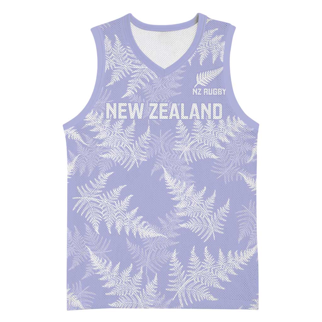 New Zealand Silver Fern Rugby Custom Basketball Jersey Go Aotearoa Champions Purple Version - Aussie Hoodie