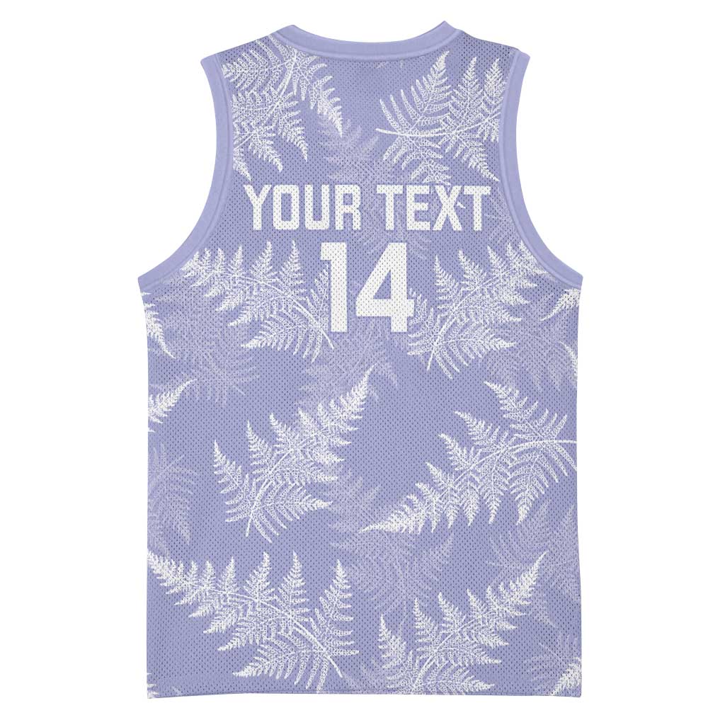 New Zealand Silver Fern Rugby Custom Basketball Jersey Go Aotearoa Champions Purple Version - Aussie Hoodie