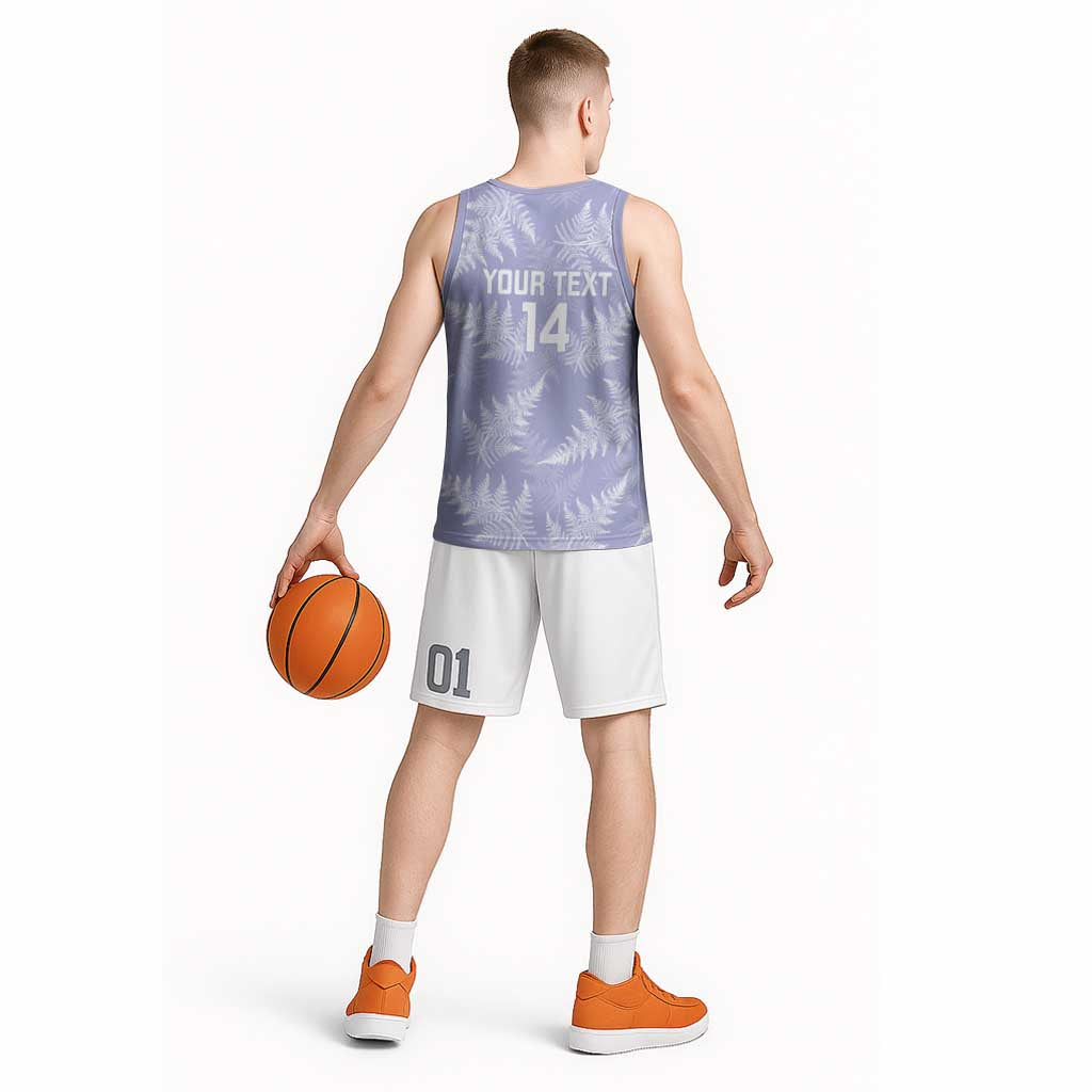 New Zealand Silver Fern Rugby Custom Basketball Jersey Go Aotearoa Champions Purple Version - Aussie Hoodie