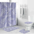 New Zealand Silver Fern Rugby Custom Bathroom Set Go Aotearoa Champions Purple Version - Aussie Hoodie