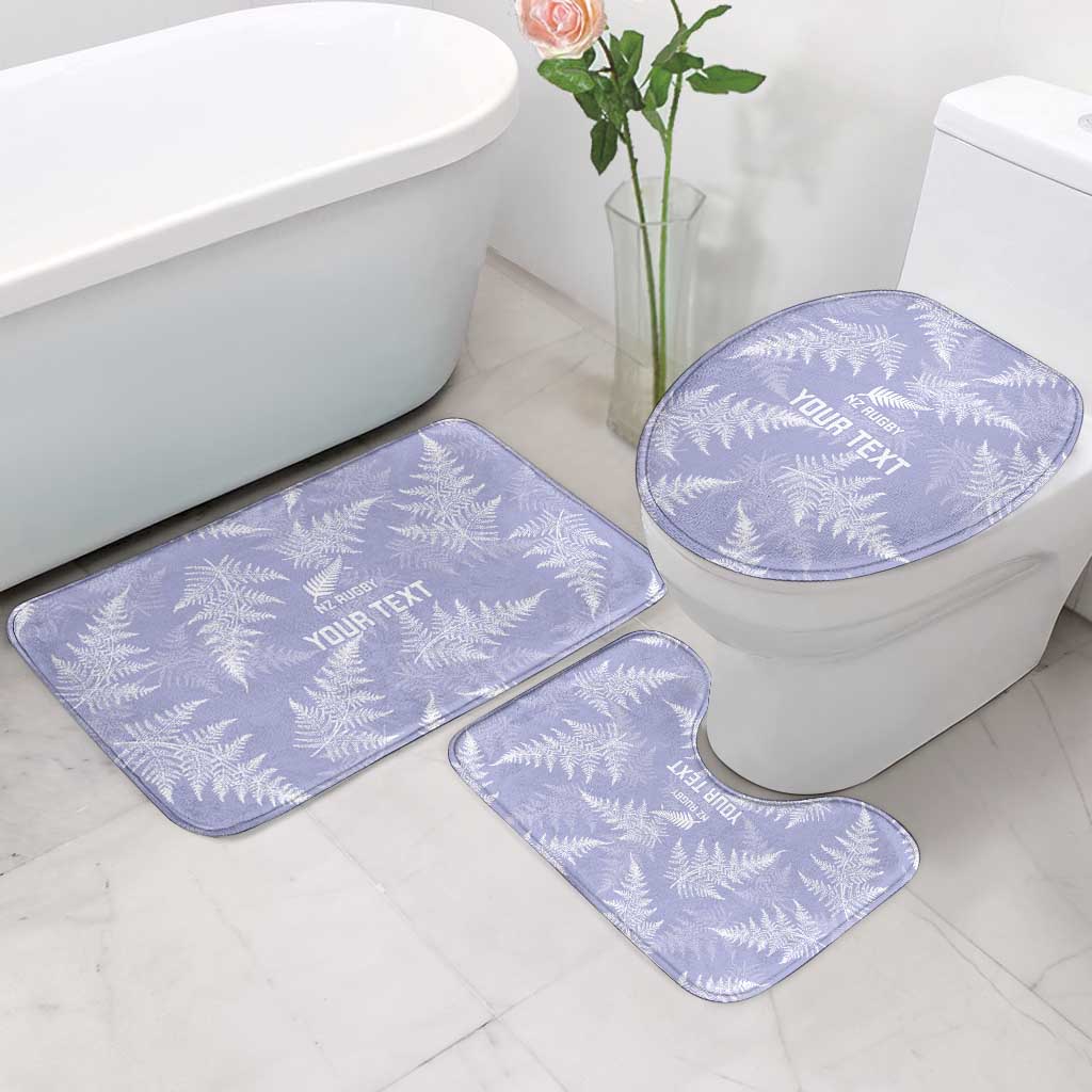 New Zealand Silver Fern Rugby Custom Bathroom Set Go Aotearoa Champions Purple Version - Aussie Hoodie