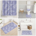 New Zealand Silver Fern Rugby Custom Bathroom Set Go Aotearoa Champions Purple Version - Aussie Hoodie