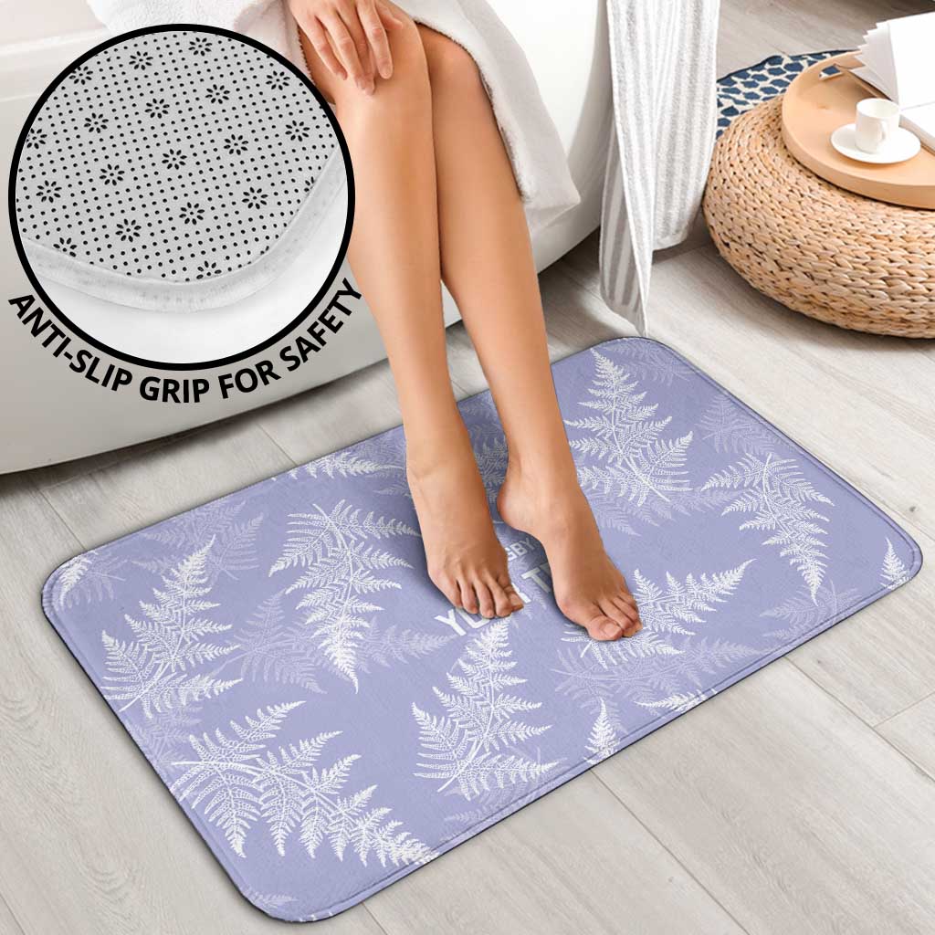 New Zealand Silver Fern Rugby Custom Bathroom Set Go Aotearoa Champions Purple Version - Aussie Hoodie