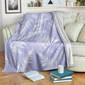New Zealand Silver Fern Rugby Custom Blanket Go Aotearoa Champions Purple Version - Aussie Hoodie
