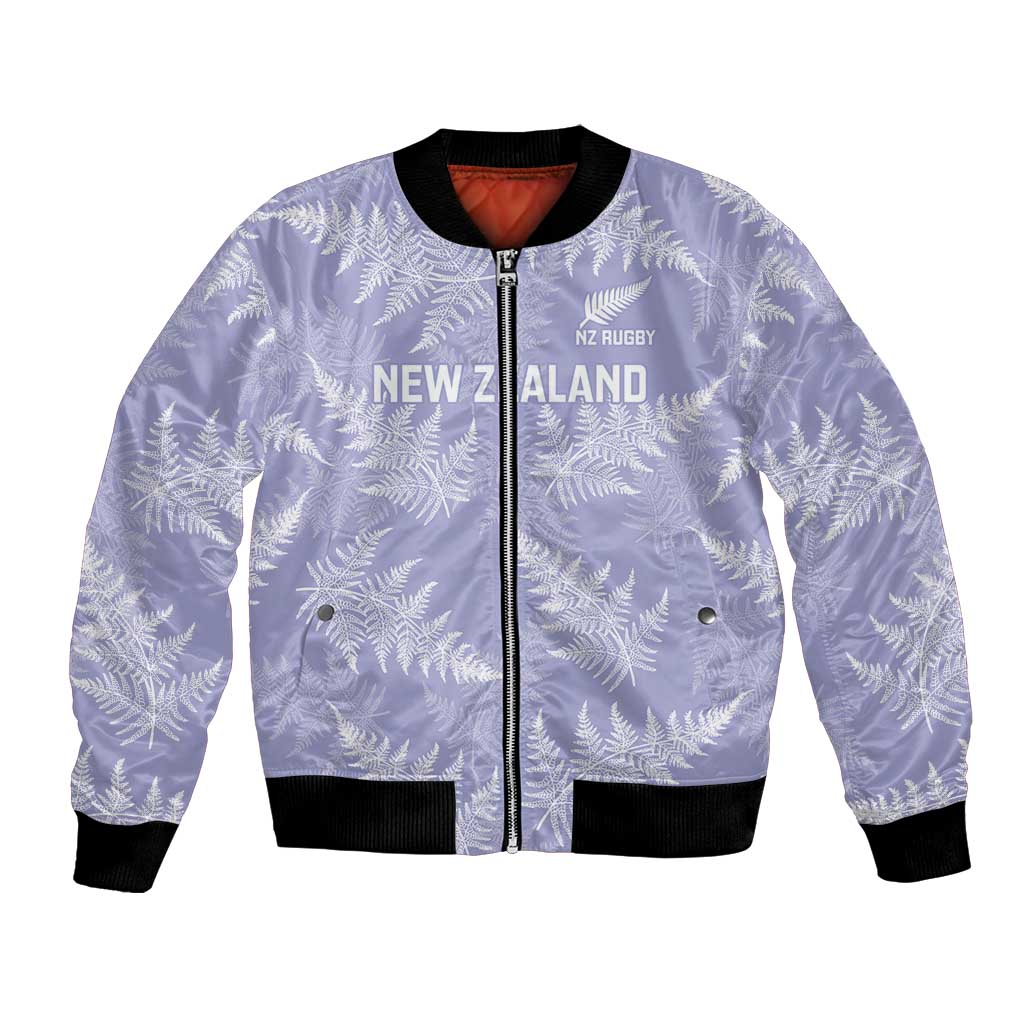 New Zealand Silver Fern Rugby Custom Bomber Jacket Go Aotearoa Champions Purple Version - Aussie Hoodie