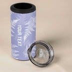New Zealand Silver Fern Rugby Custom 4 in 1 Can Cooler Tumbler Go Aotearoa Champions Purple Version - Aussie Hoodie