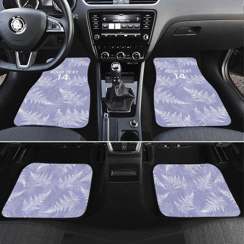 New Zealand Silver Fern Rugby Custom Car Mats Go Aotearoa Champions Purple Version - Aussie Hoodie
