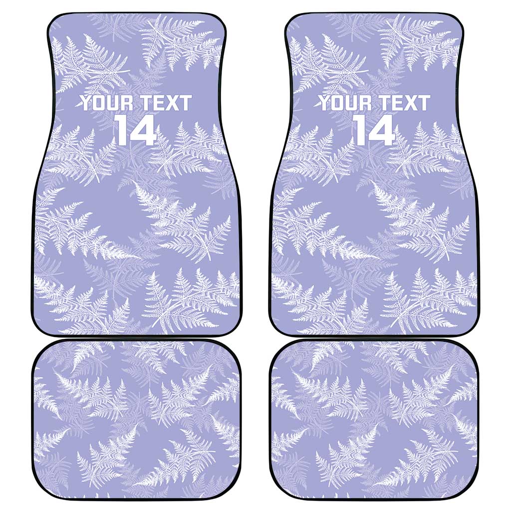 New Zealand Silver Fern Rugby Custom Car Mats Go Aotearoa Champions Purple Version - Aussie Hoodie