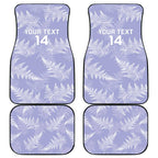New Zealand Silver Fern Rugby Custom Car Mats Go Aotearoa Champions Purple Version - Aussie Hoodie
