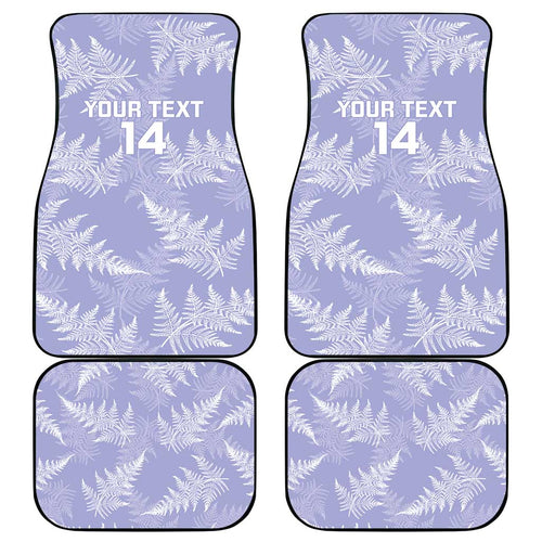New Zealand Silver Fern Rugby Custom Car Mats Go Aotearoa Champions Purple Version - Aussie Hoodie
