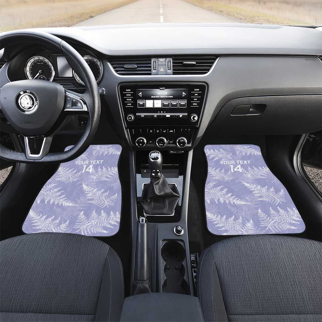 New Zealand Silver Fern Rugby Custom Car Mats Go Aotearoa Champions Purple Version - Aussie Hoodie