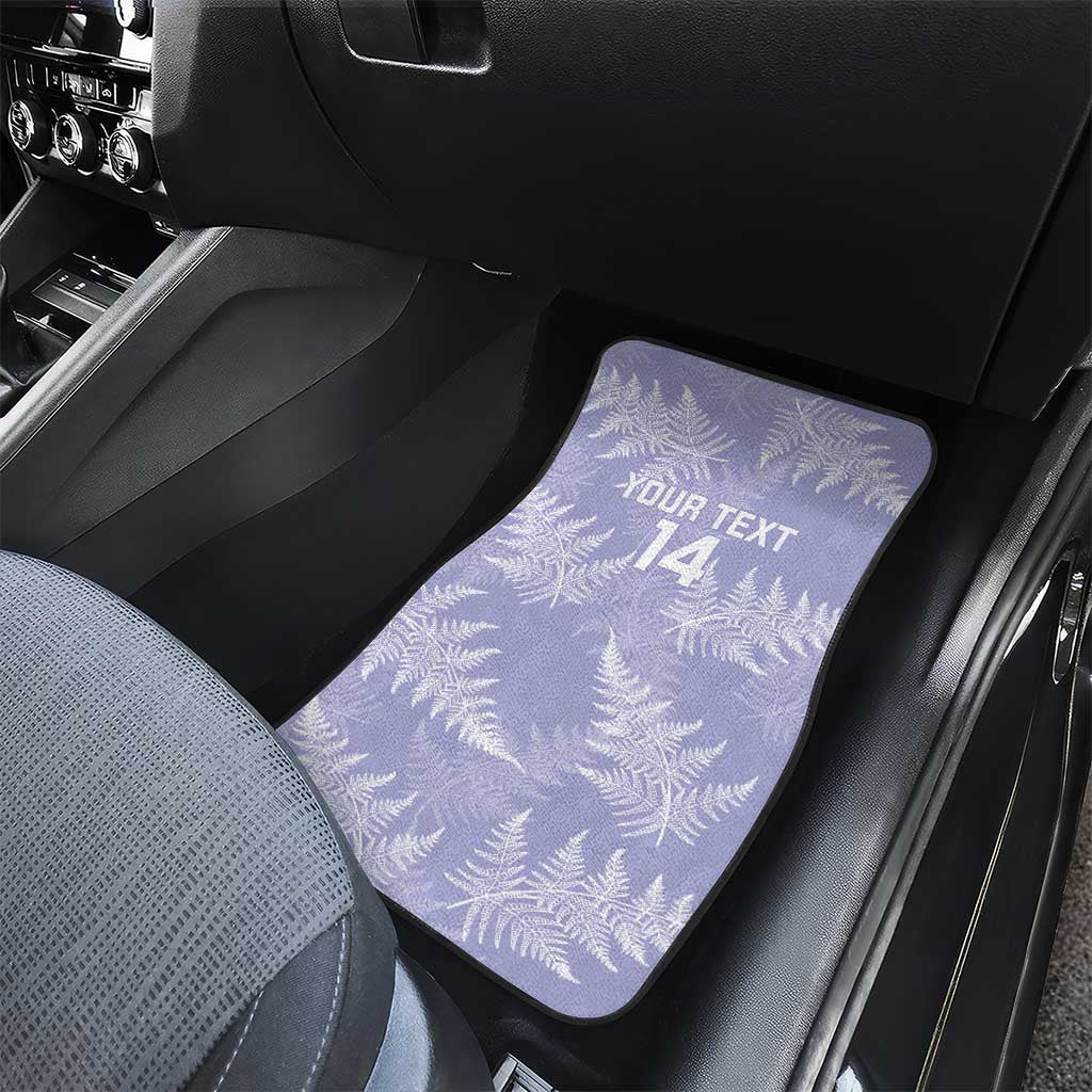 New Zealand Silver Fern Rugby Custom Car Mats Go Aotearoa Champions Purple Version - Aussie Hoodie