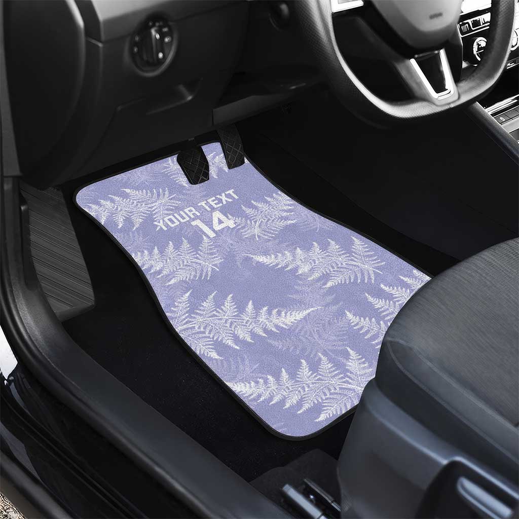 New Zealand Silver Fern Rugby Custom Car Mats Go Aotearoa Champions Purple Version - Aussie Hoodie