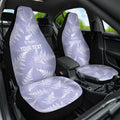 New Zealand Silver Fern Rugby Custom Car Seat Cover Go Aotearoa Champions Purple Version - Aussie Hoodie