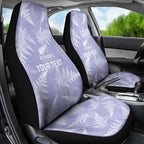 New Zealand Silver Fern Rugby Custom Car Seat Cover Go Aotearoa Champions Purple Version - Aussie Hoodie