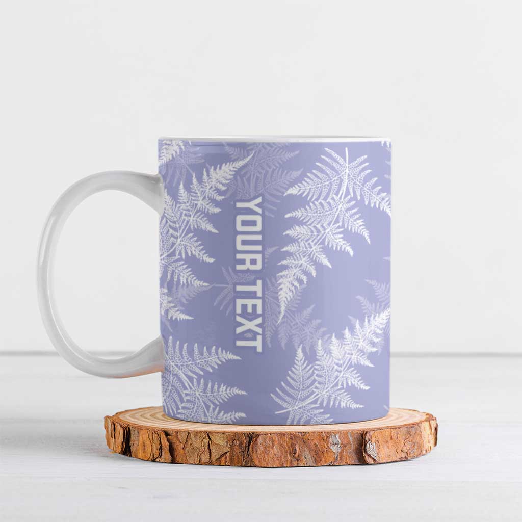 New Zealand Silver Fern Rugby Custom Ceramic Mug Go Aotearoa Champions Purple Version - Aussie Hoodie