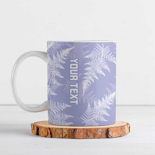 New Zealand Silver Fern Rugby Custom Ceramic Mug Go Aotearoa Champions Purple Version - Aussie Hoodie