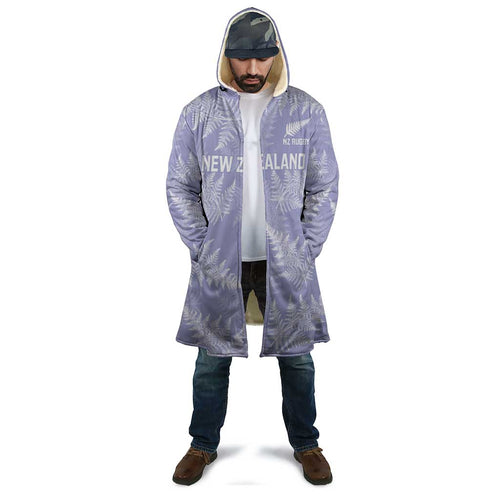New Zealand Silver Fern Rugby Custom Cloak Go Aotearoa Champions Purple Version - Aussie Hoodie